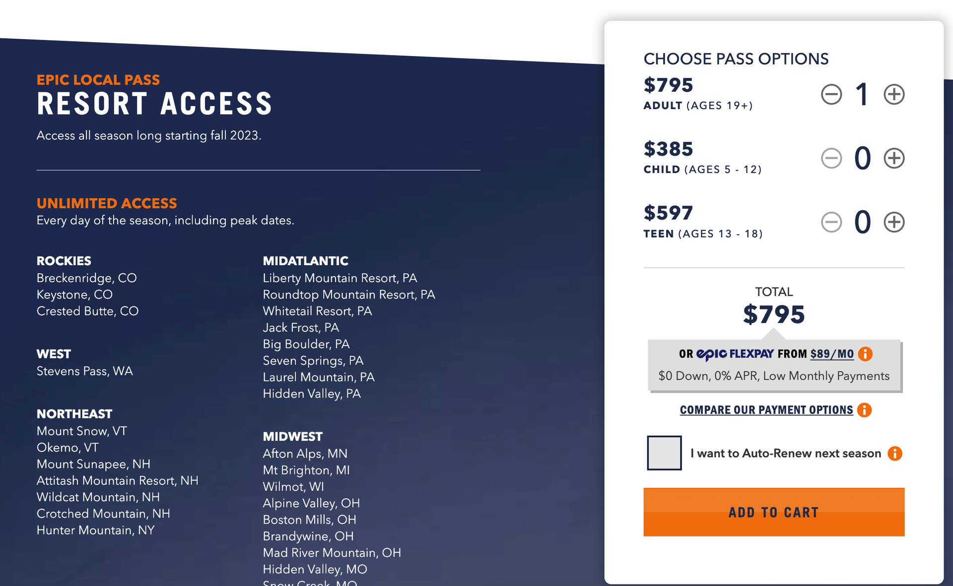 Last day to buy an Epic Pass — buy now or pay double for ski lift